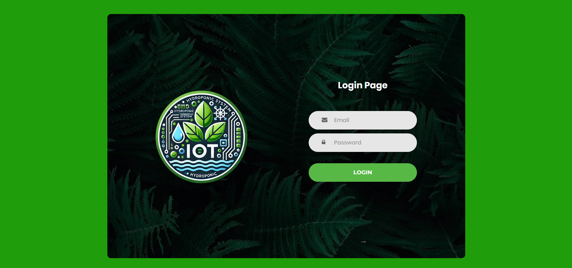 Web Hidroponik - Garden IoT